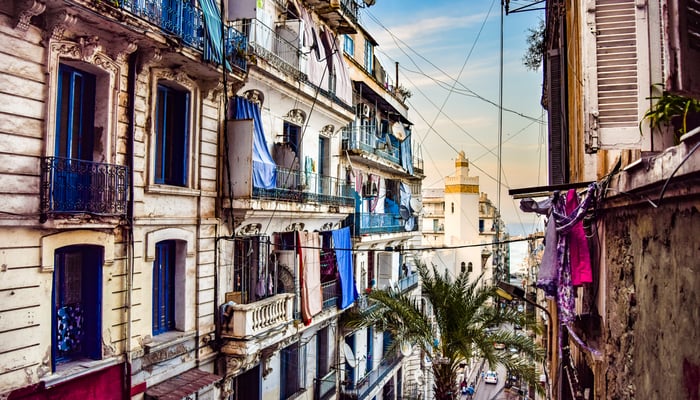 Streets in Algiers, Algeria