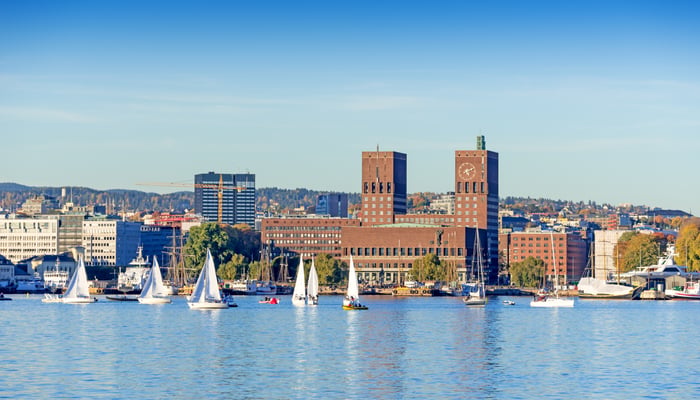 Oslo harbour, Norway