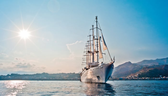 Windstar Cruises - Wind Surf at sea