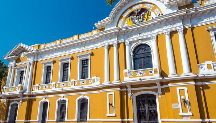 City Hall in Santa Marta, Colombia
