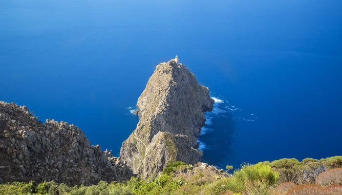 Lighthouse in Ponza, Italy