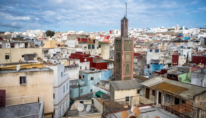 Grand Mosque in Tangier, Morocco