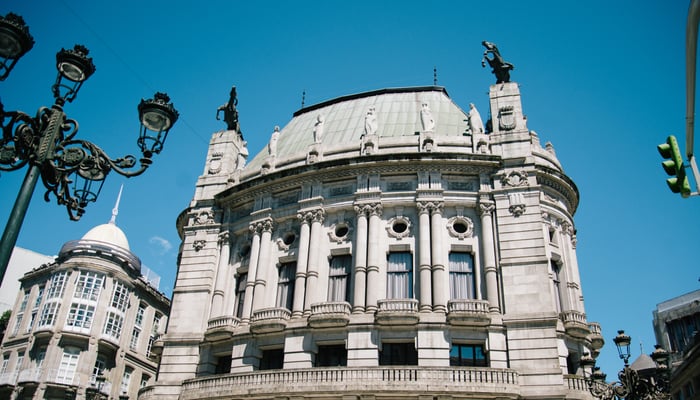 Garcia Borbon theatre in Vigo, Spain
