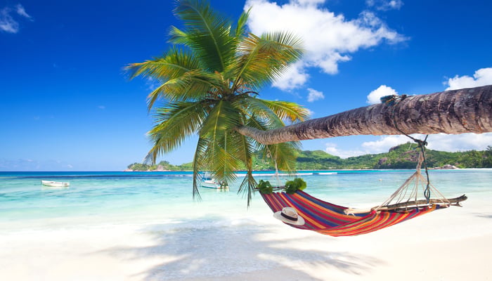 Beach on Mahé, Seychelles