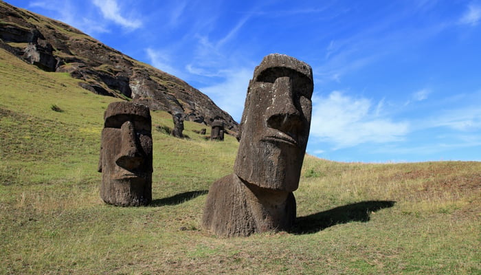 Moai statues, Easter Island
