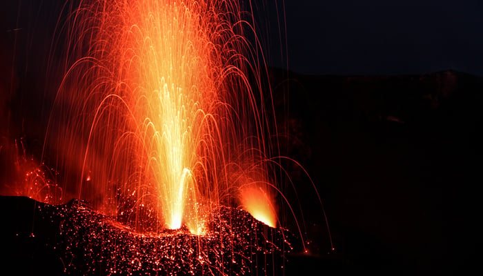 Stromboli volcano, Italy