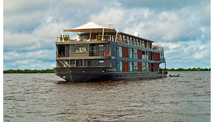 Aqua Expeditions' river cruise ship Aqua Mekong