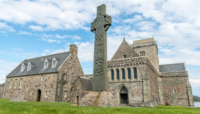 St Martin's Cross at Iona Abbey, Scotland