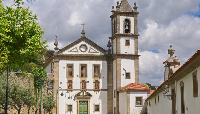 Alpendurada Monastery near Entre-os-Rios, Portugal