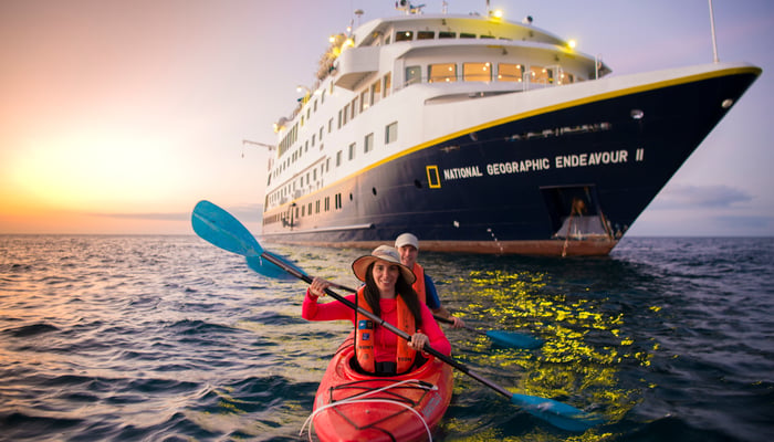 Lindblad Expeditions - National Geographic Endeavour II - Kayaking in the Galapagos