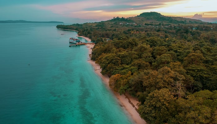 Liang beach, Ambon, Indonesia