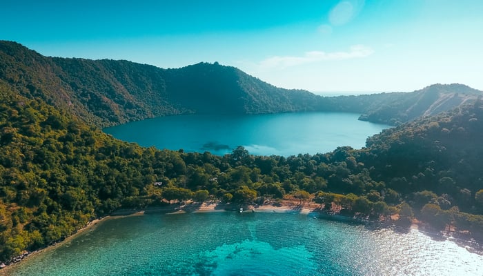 Satonda island, Sumbawa, Indonesia