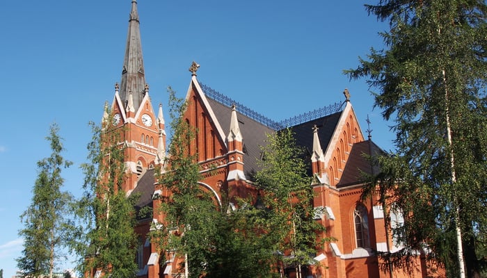 Church in Lulea, Sweden