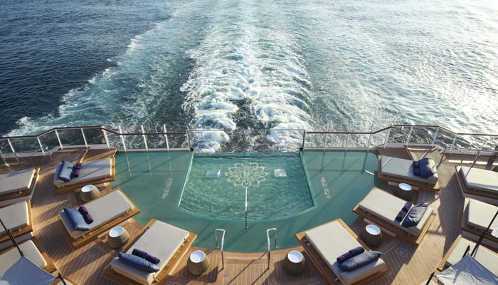 astern pool on Explora Journeys' Explora I