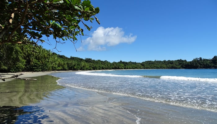 Beach on Isla Parida, Panama