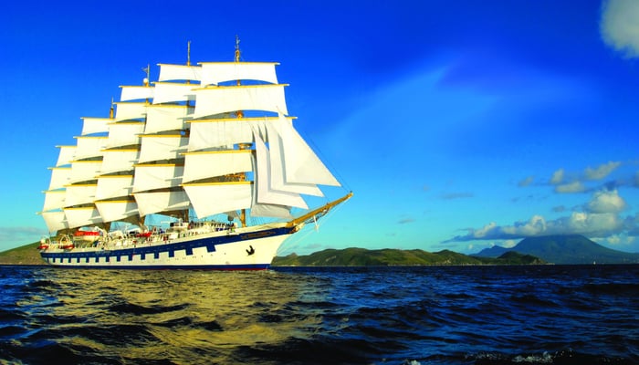 Star Clippers Royal Clipper ship at sea