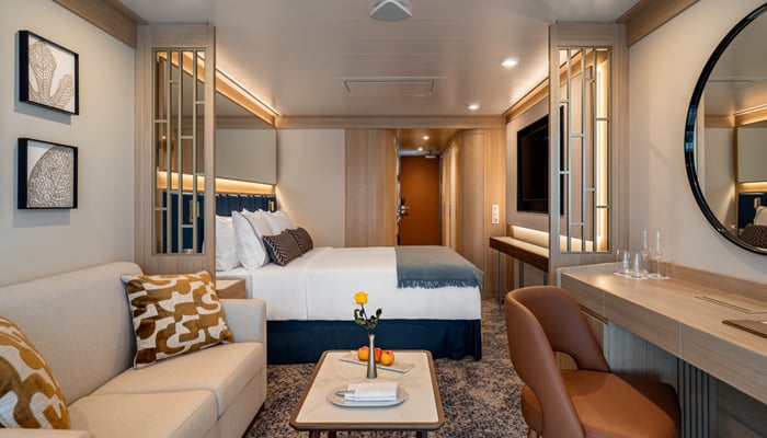 Infinity Suite on board Windstar Cruises' Star Seeker
