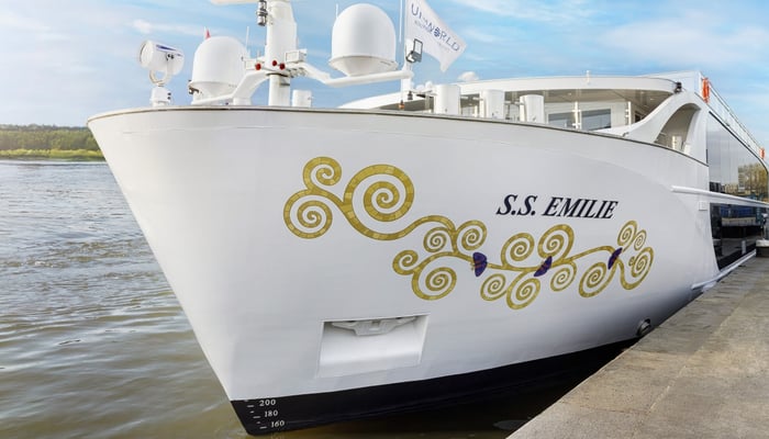 S.S. Emilie docked