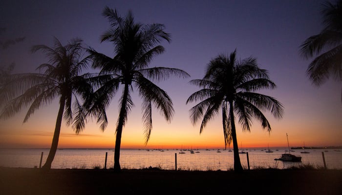Sunset in Darwin, Australia