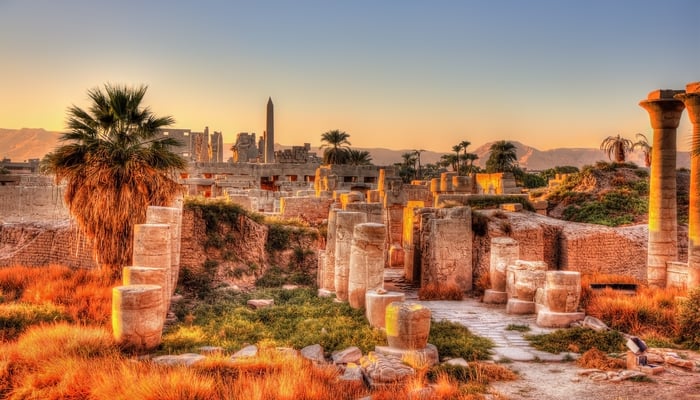 Temple of Karnak in Luxor, Egypt