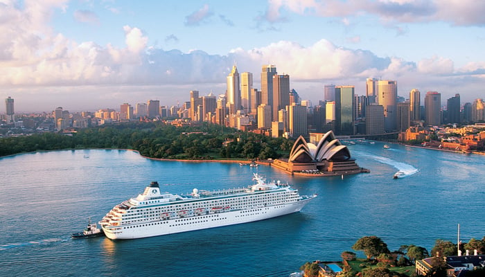 Crystal Symphony in Sydney, Australia