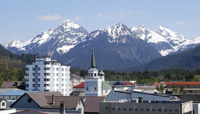Russian church in Sitka, Alaska