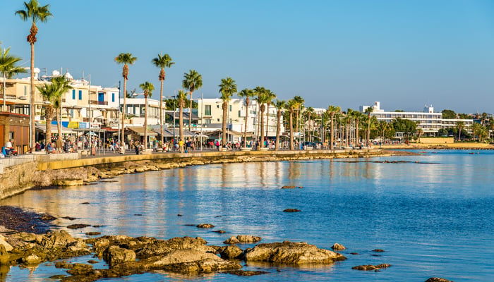 Paphos harbour, Cyprus