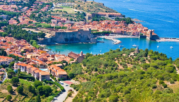 Collioure harbour, France