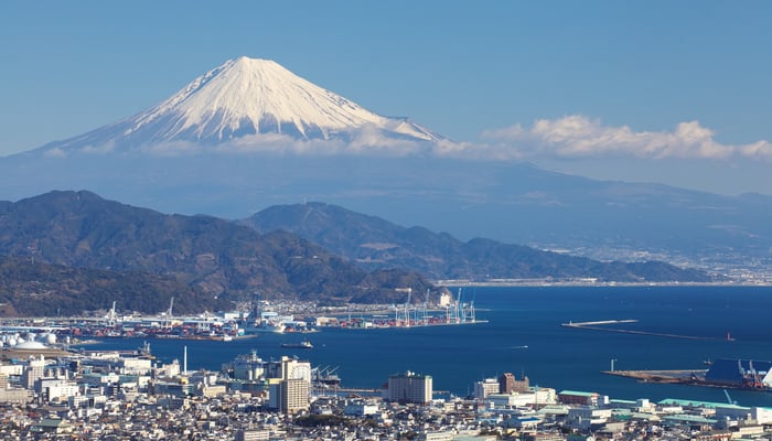 Shimizu and Mount Fuji, Japan