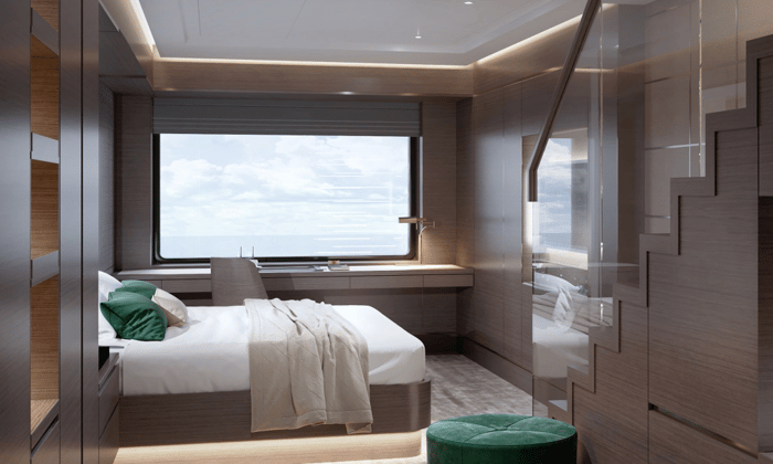 Rendering of The Loft Suite on Evrima, Ritz Carlton