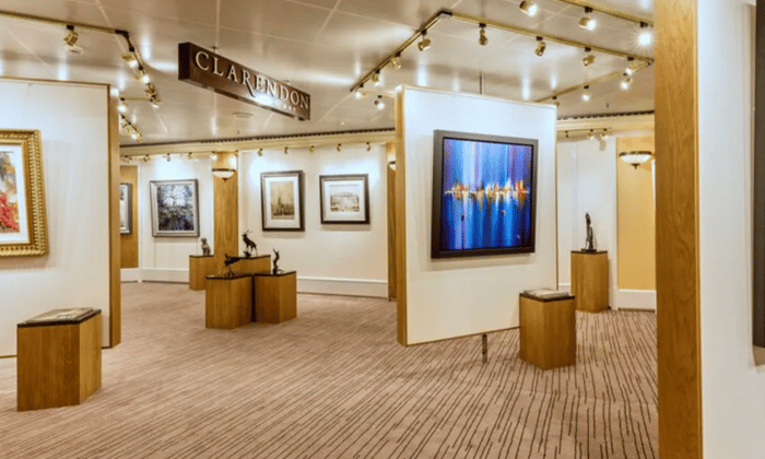 Clarendon art gallery on Queen Victoria