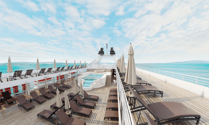 Windstar Cruises - Star Class pool deck