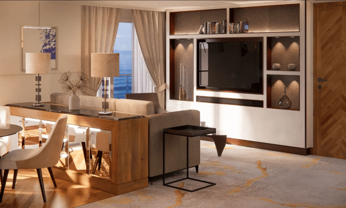 Crystal Cruises - Crystal Symphony - Junior Crystal Penthouse Suite