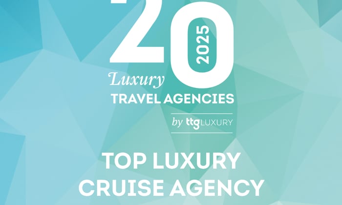 TTG Top 20 Top Luxury Cruise Agency Winner 2025