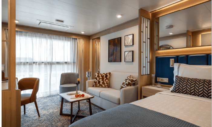 Infinity Suite onboard Windstar's Star Seeker