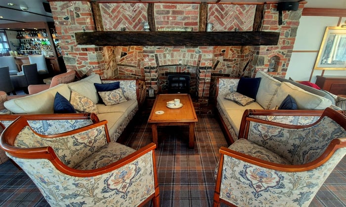 Tiree Lounge on board Hebridean Princess