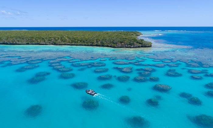 Zodiac excursion with Seabourn, New Caledonia