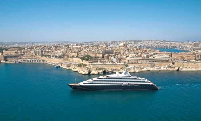 Scenic Eclipse in Valletta, Malta