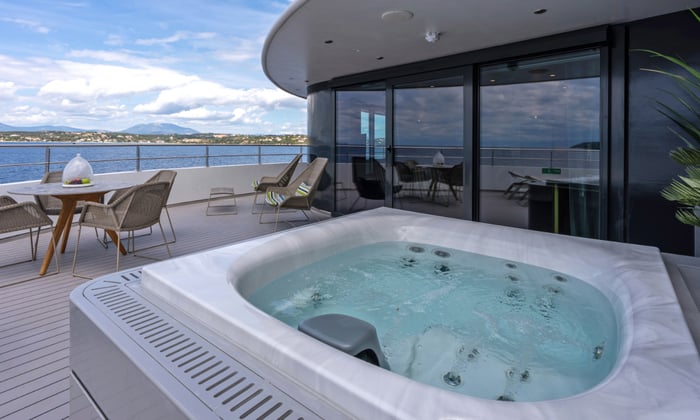 Owner’s Suite onboard Emerald Cruises’ Emerald Kaia