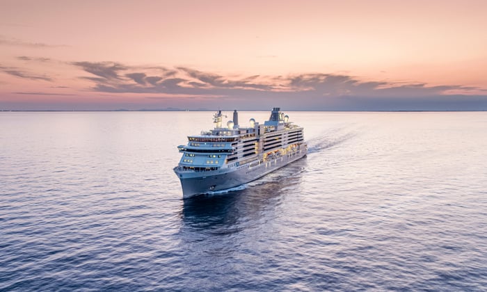Silver Nova at sea
