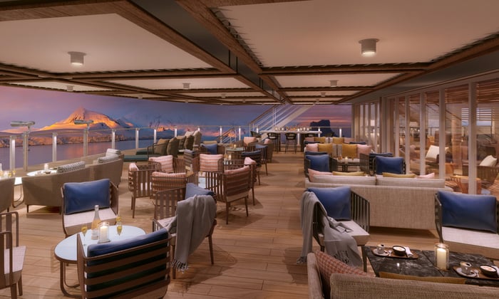 Seabourn Venture - Seabourn Square aft deck