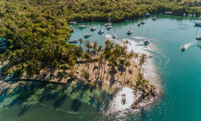 Marigot Bay, St Lucia