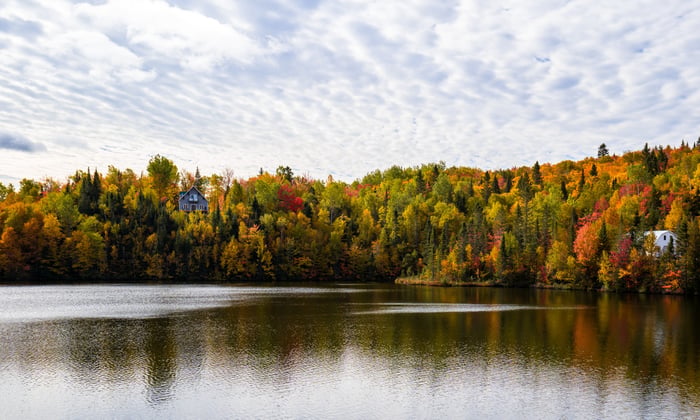 Saguenay River Shore, Quebec Canada