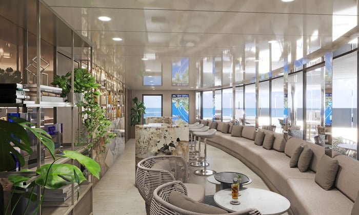 Rendering of Sky Bar on Scenic Eclipse II