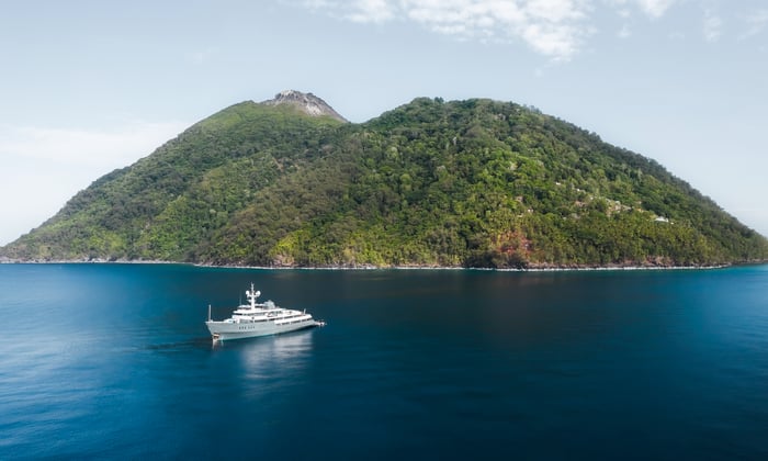 Aqua Blu in the Spice Islands