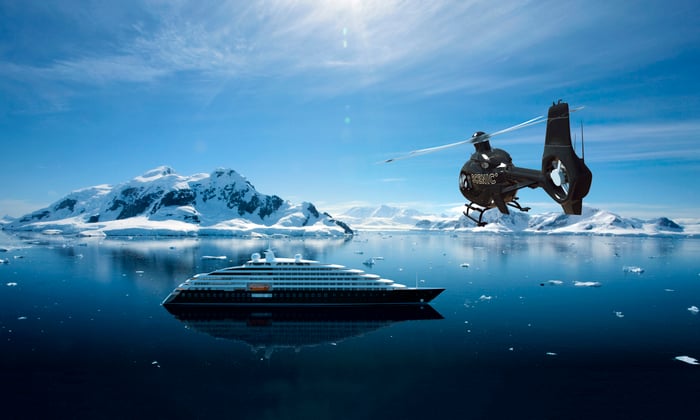 Scenic Eclipse in Antarctica