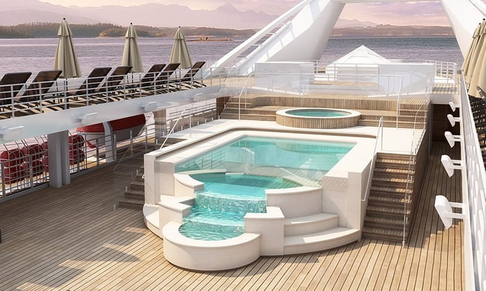 Windstar Star Plus initiative - Upgraded pool deck