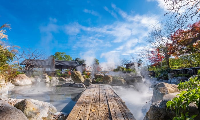 Jigoku Hot Spring in Beppu, Oita