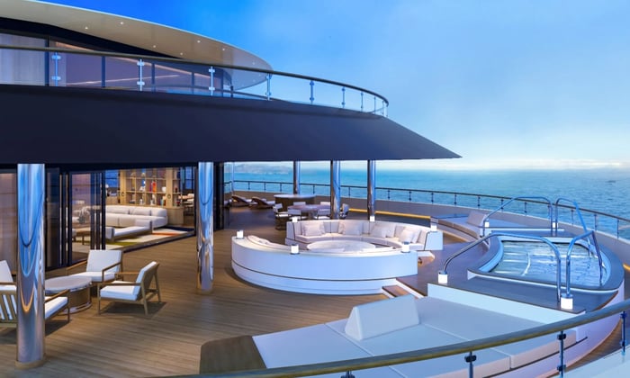 Rendering of the Loft Suite on Four Seasons I