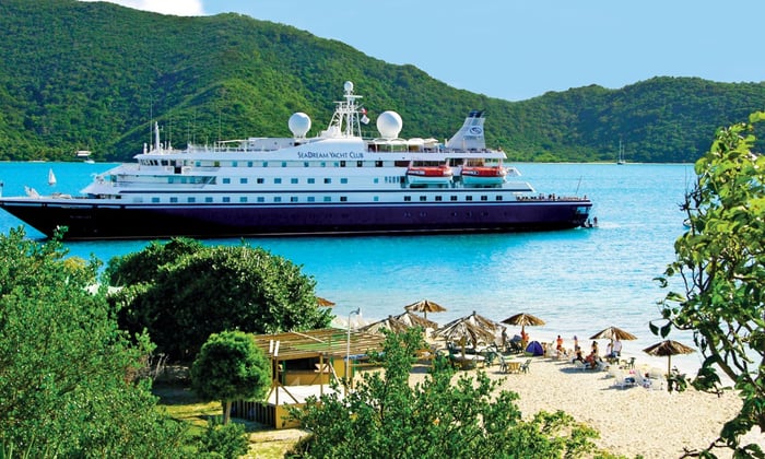 SeaDream Yacht Club in the Caribbean